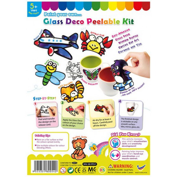 Glass Deco Peelable Kit